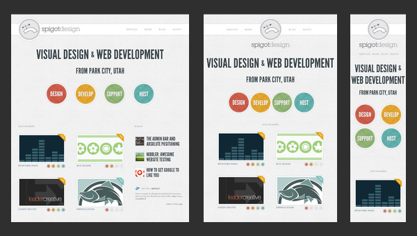 Responsive design - ukázka