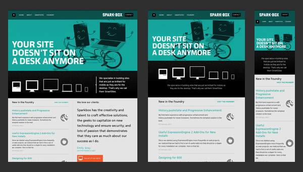 Responsive design - ukázka